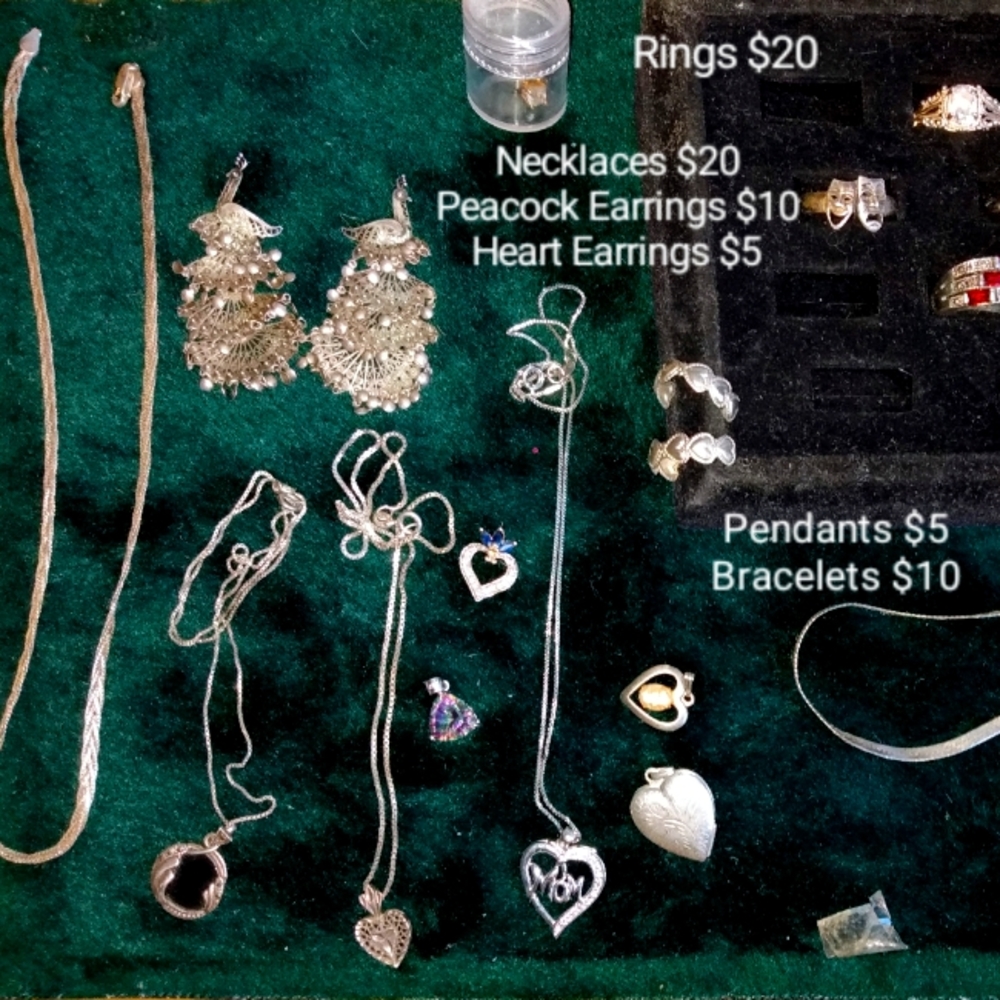 Sterling silver jewelry